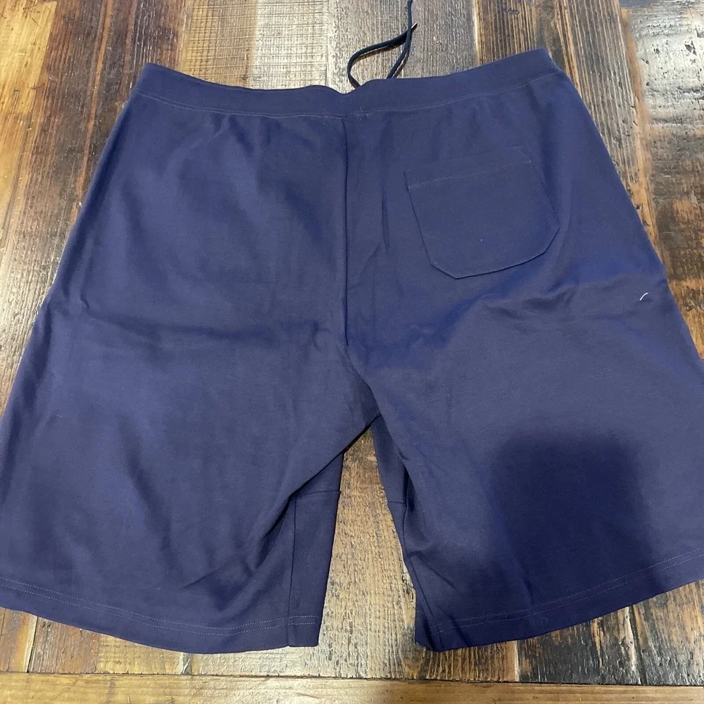 New Polo Ralph Lauren Mens 2XB Big & Tall Tennis‎ Print Fleece Sweat Shorts